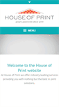 Mobile Screenshot of houseofprint.co.za